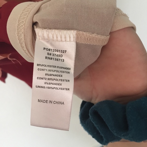 Altar’d State Ruffle Layer Dress With Ribbon - Picture 6 of 6